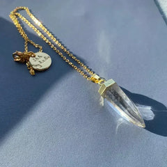 Glow Necklace - Crystal Quartz / Rose Quartz / Amethyst - Femstylo