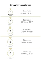 925 Silver Halo Heart Ring - Femstylo