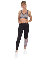 Jordena Leggings & Sports Bra Set - Black & Leopard Print - Femstylo