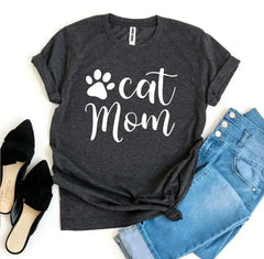 Cat Mom T-shirt - Femstylo