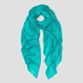 Linen Silk Scarf with Textured Finish - Femstylo