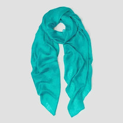 Linen Silk Scarf with Textured Finish - Femstylo