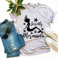 Secretly a Mermaid T-shirt - Femstylo