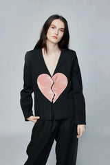 Broken heart blazer - Femstylo