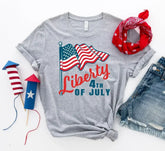 Liberty 4th of July T-shirt - Femstylo