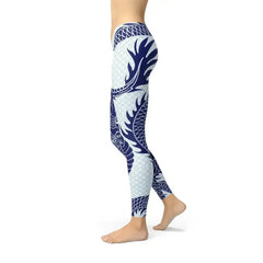 Womens Japanese Dragon Leggings - Femstylo