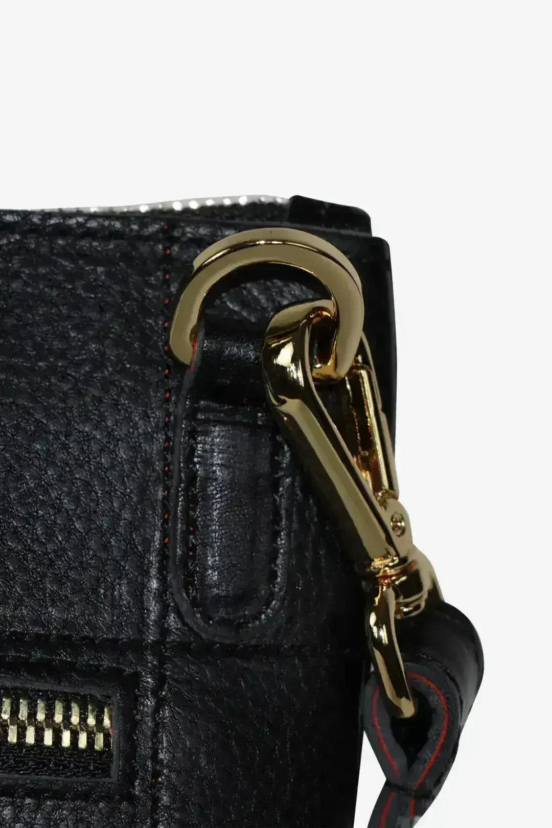 Leather Shiny Bag Black - Femstylo