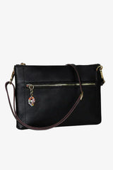 Leather Shiny Bag Black - Femstylo