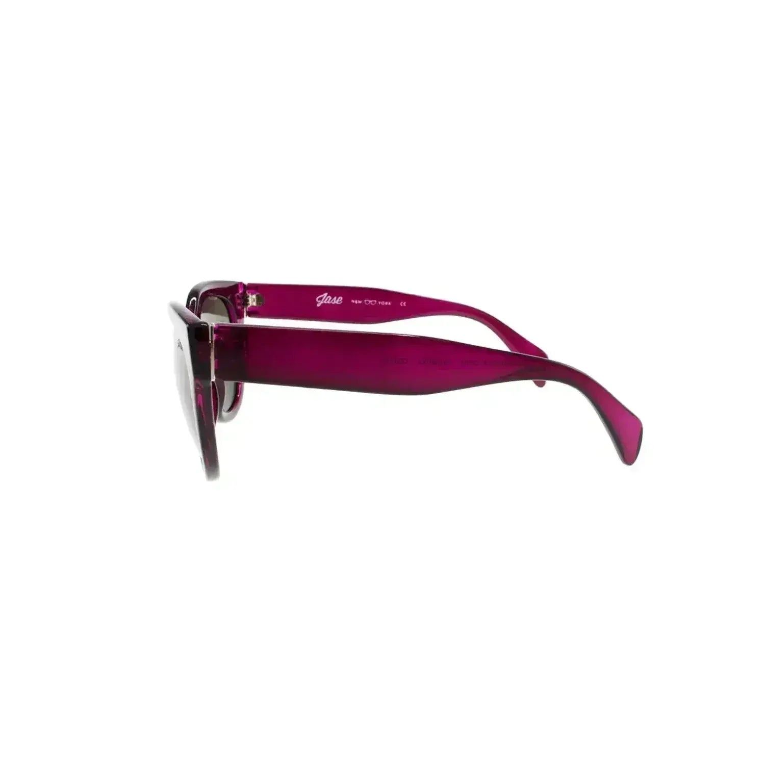 Jase New York Cosette Sunglasses in Bordeaux Red - Femstylo