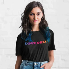 Love Only Colorful Short Sleeve Tee - Femstylo