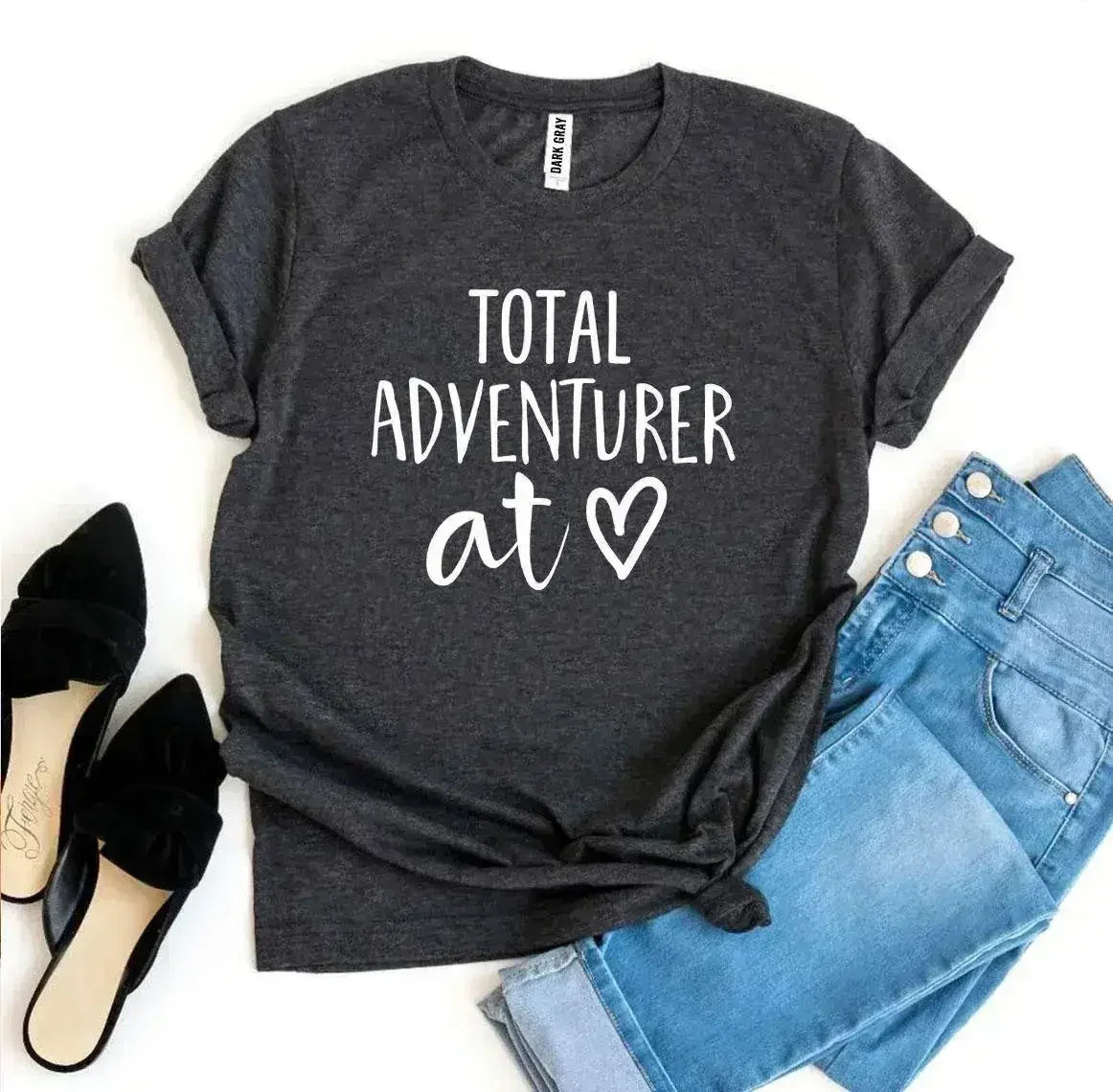Total Adventurer At Heart T-shirt - Femstylo