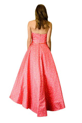 Shoulder-less Formal Train Dress - Femstylo