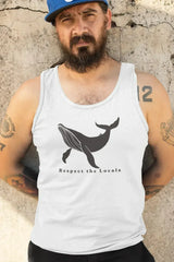 Respect the Locals - Unisex Organic Tank - Femstylo
