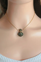 Luxury Mini Crystals Bottles | 24 Karats Natural Crystals Necklaces - Femstylo