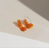 Alice Orange Hoops - Femstylo