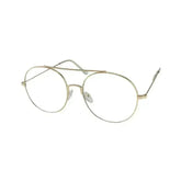MQ Azumi Clear Lens Glasses in Gold / Clear - Femstylo