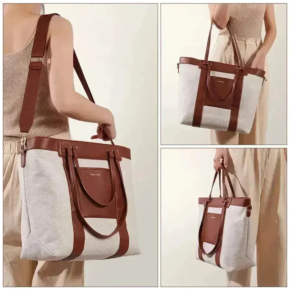 Canvas Tote Diaper Bag - Femstylo
