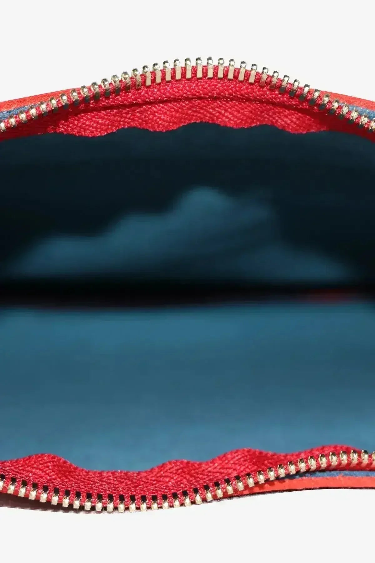 Leather Shiny Bag Red - Femstylo