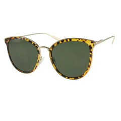 MQ Alina Sunglasses in Tortoise / Green G15 - Femstylo