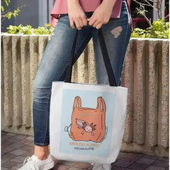 Save Axolotl Edition Shopper Tote Bag Medium - Femstylo
