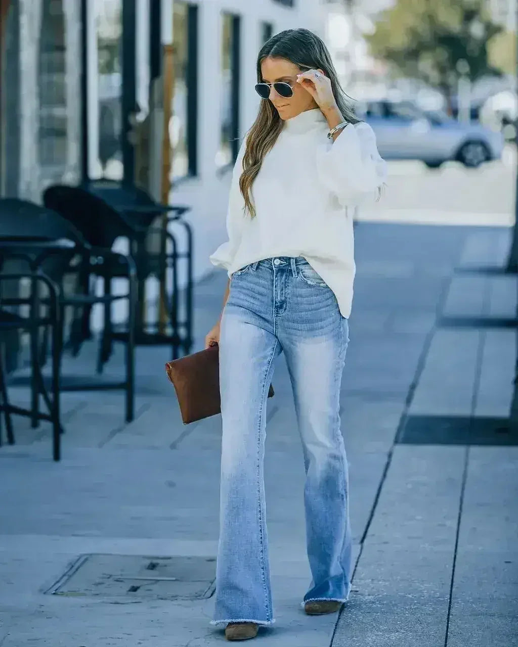 UrbanFade™ Slim-fit Washed Denim - Femstylo