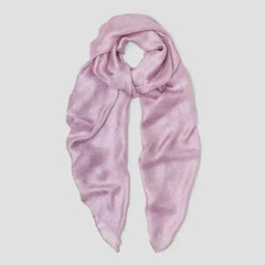 Linen Silk Scarf with Textured Finish - Femstylo