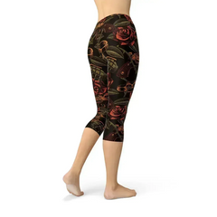 Womens Badass Capri Leggings - Femstylo