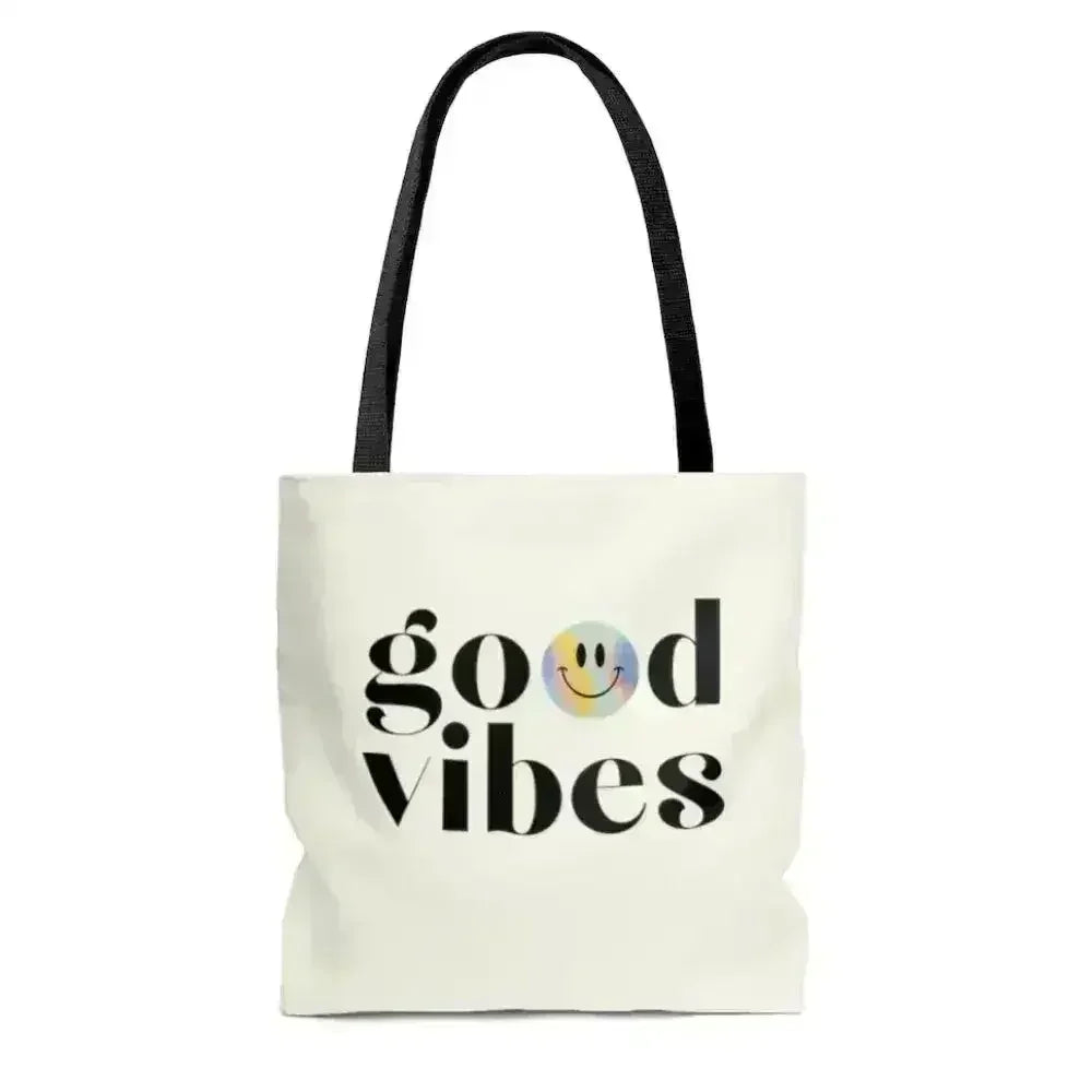 Good Vibes Tote - Beach & Everyday Polyester Bag | Femstylo - Femstylo