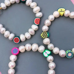 Pearl Fruit Bracelet - pick your own! - Femstylo