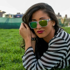 Jase New York Carter Sunglasses in Frost - Femstylo