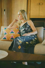 Andromeda Silk Dress in Spring Equinox - Femstylo