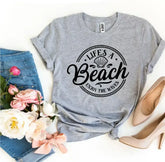 Life’s a Beach Enjoy The Waves T-shirt - Femstylo
