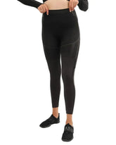DECATA SEAMLESS LEGGINGS - BLACK & BROWN - Femstylo