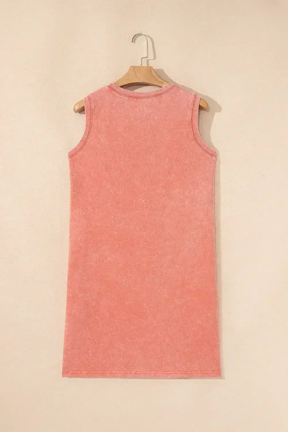 Beau Blue Mineral Wash Pocket Tank Mini Dress - Femstylo