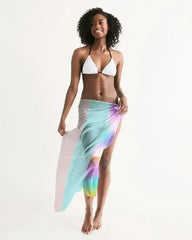 Pastel Horizon Swim Cover Up Sarong - Femstylo