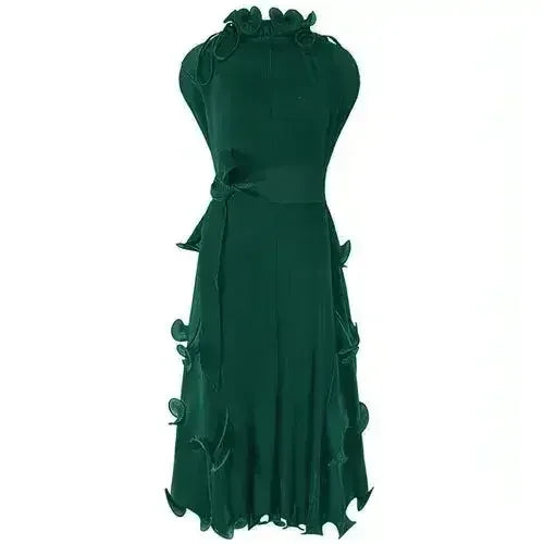 A1. Autumn Short Sleeve Pleated Design Affordable Luxury Fashion - Femstylo