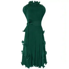 A1. Autumn Short Sleeve Pleated Design Affordable Luxury Fashion - Femstylo