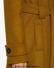 Slim Fit Shawl Hooded Coat (1325) - Femstylo