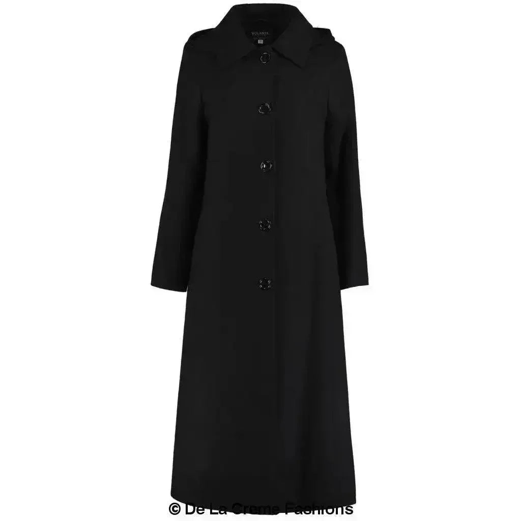 Faux Wool Longline Hooded Winter Coat - Femstylo
