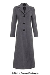 Single Breasted Long Winter Coat - Femstylo