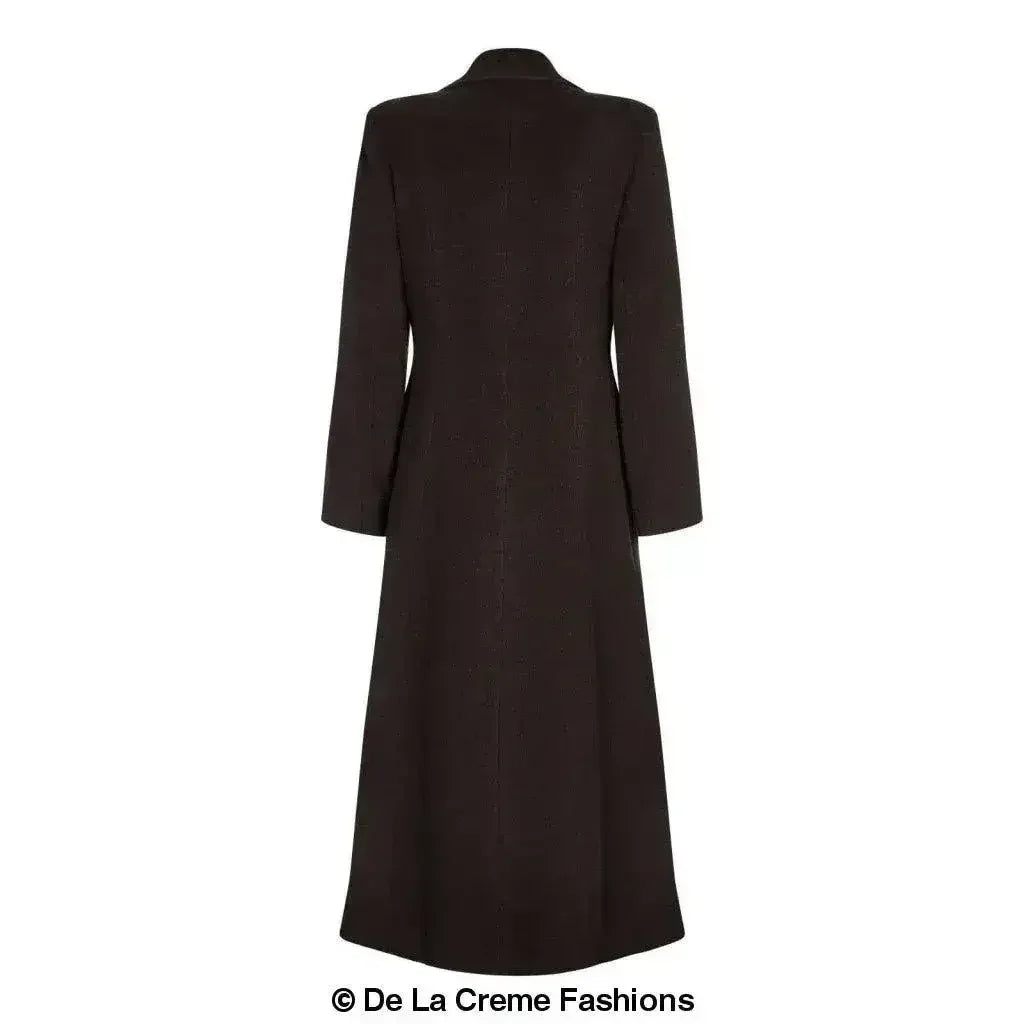 Single Breasted Long Winter Coat - Femstylo