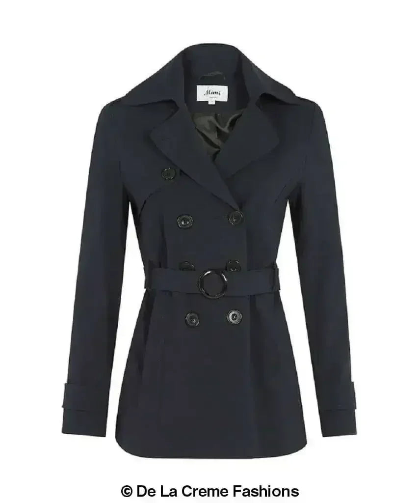 Spring/Summer Double Breasted Short Coat (1710-SP) - Femstylo