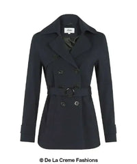 Spring/Summer Double Breasted Short Coat (1710-SP) - Femstylo
