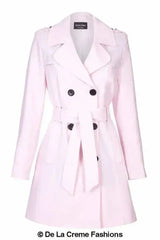 Spring/Summer Military Double Breasted Trench Coat (9049-SP) - Femstylo