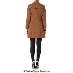 Spring/Summer Military Double Breasted Trench Coat (9049-SP) - Femstylo
