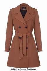 Spring/Summer Military Double Breasted Trench Coat (9049-SP) - Femstylo