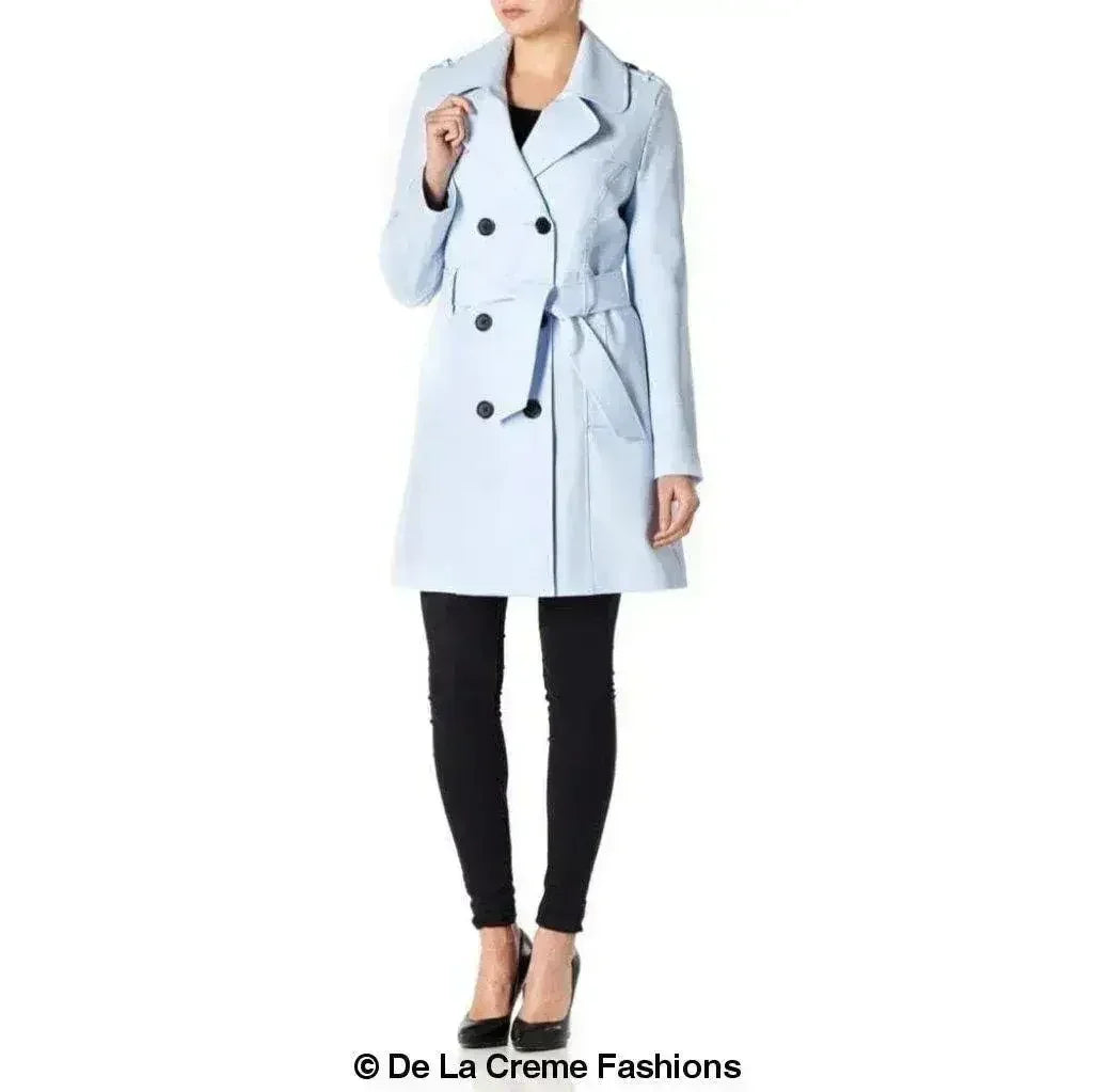 Spring/Summer Military Double Breasted Trench Coat (9049-SP) - Femstylo