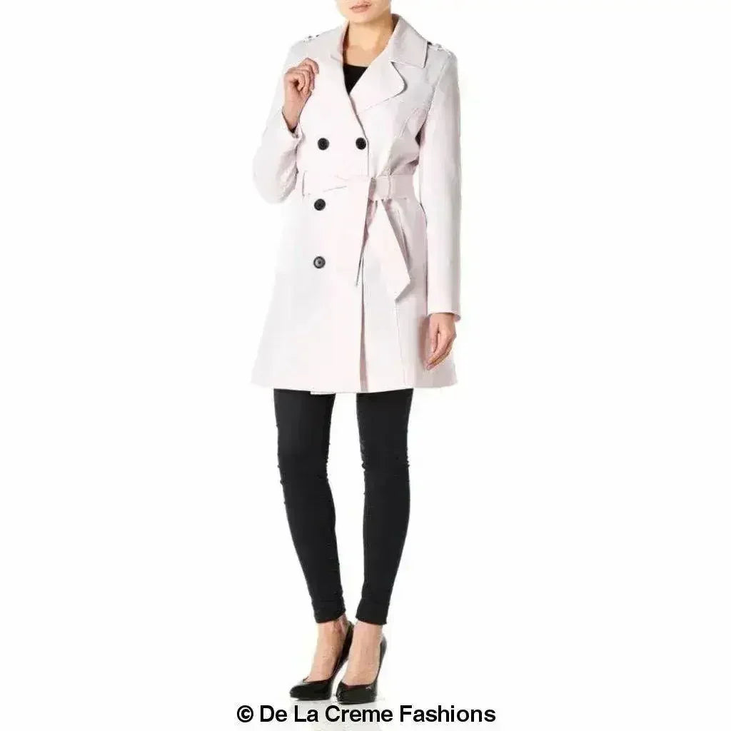 Spring/Summer Military Double Breasted Trench Coat (9049-SP) - Femstylo