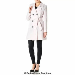 Spring/Summer Military Double Breasted Trench Coat (9049-SP) - Femstylo