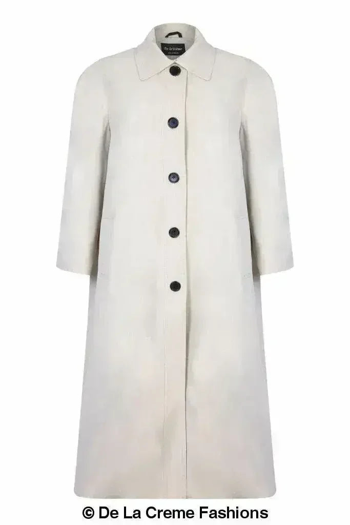 Spring/Summer Plus Size Long Coat - Femstylo